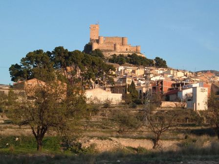 castillo roquedo de Biar