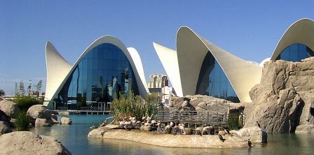 El Oceanogràfic es el mayor acuario de Europa,