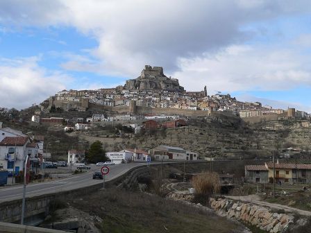 vista de la ciudad de Morella
