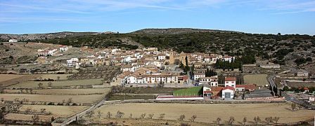 Vista del pueblo de Villores