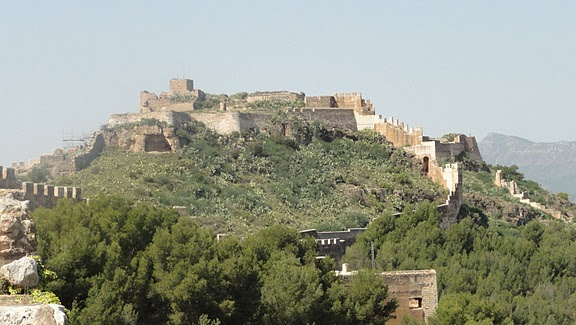 murallas del castillo romano de Sagunto