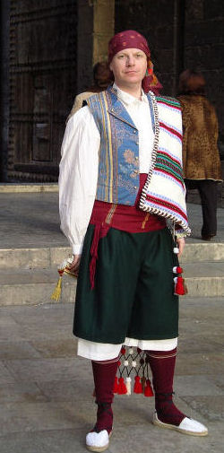 el xaragüell es el traje típico de l'horta valenciana