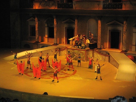 espectaculo en terra mitica