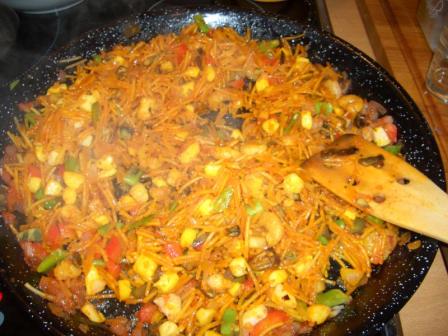 Fideuá casera de la Safor